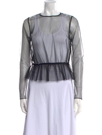 noir kei ninomiya 2019 Nylon Blouse