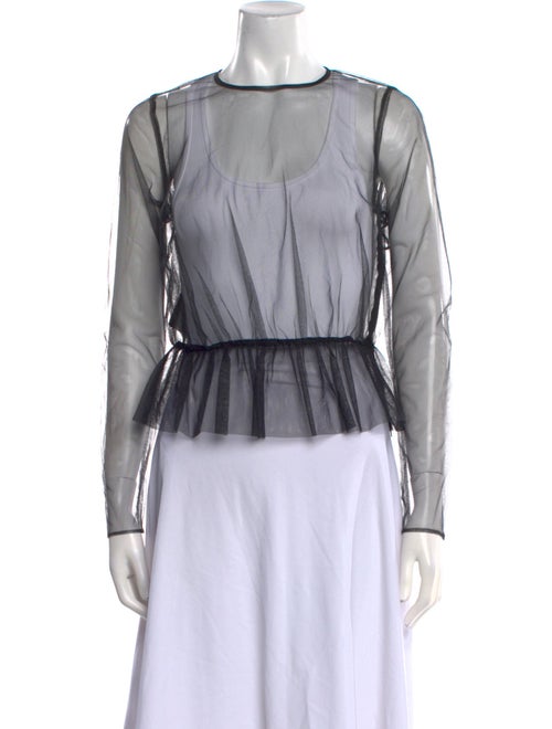 noir kei ninomiya 2019 Nylon Blouse