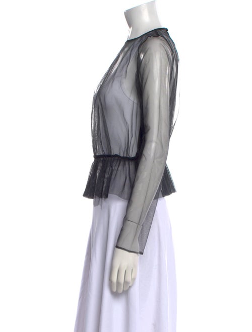 noir kei ninomiya 2019 Nylon Blouse