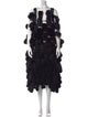 noir kei ninomiya 2018 Midi Length Dress