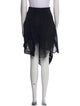 noir kei ninomiya Lace Pattern Midi Length Skirt