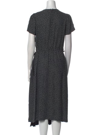 noir kei ninomiya Printed Long Dress