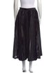 noir kei ninomiya Midi Length Skirt