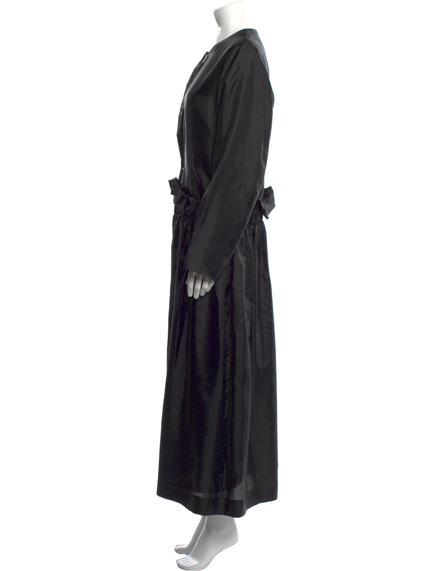 noir kei ninomiya Crew Neck Long Dress