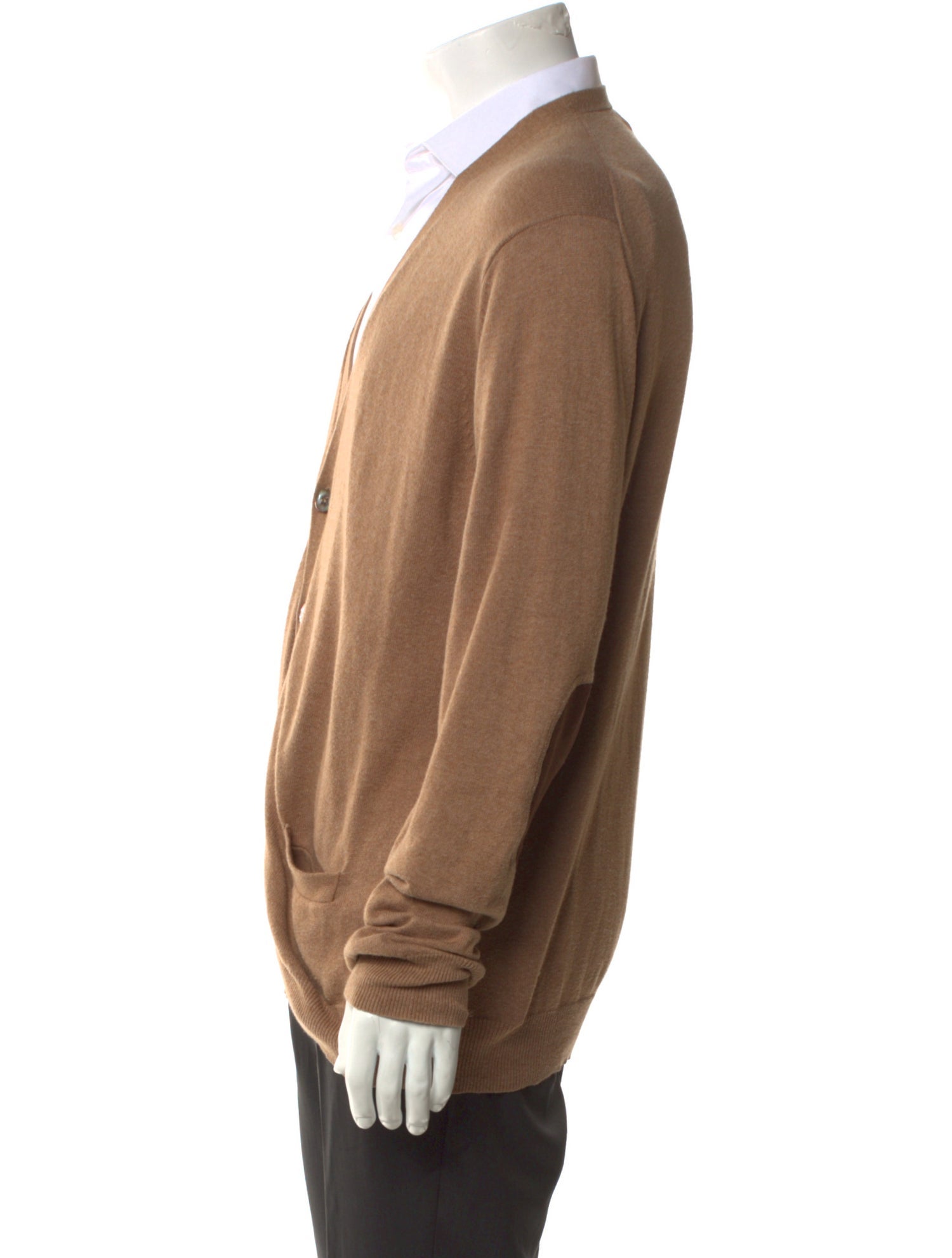 Noir, Le Lis Cashmere V-Neck Cardigan