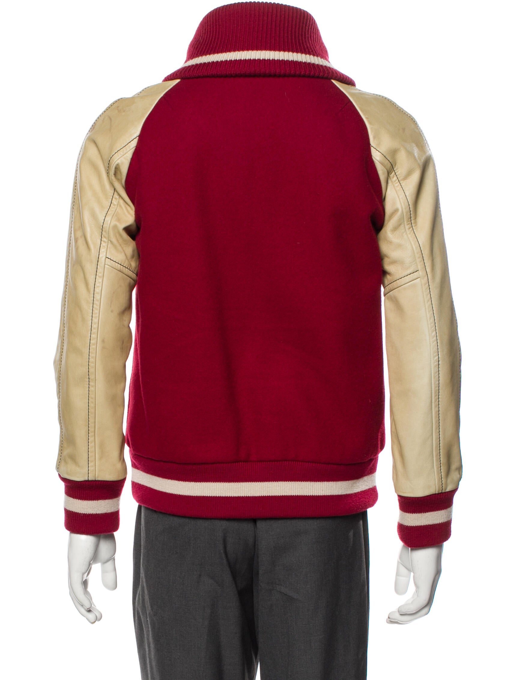 Number (N)ine Vintage 2008 Varsity Jacket - Neutrals Outerwear