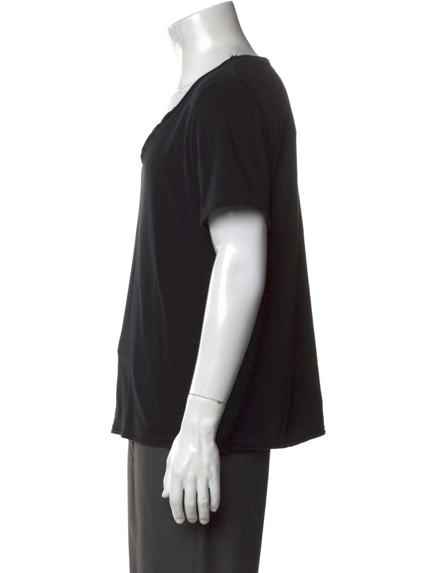 Number (N)ine V-Neck Short Sleeve T-Shirt