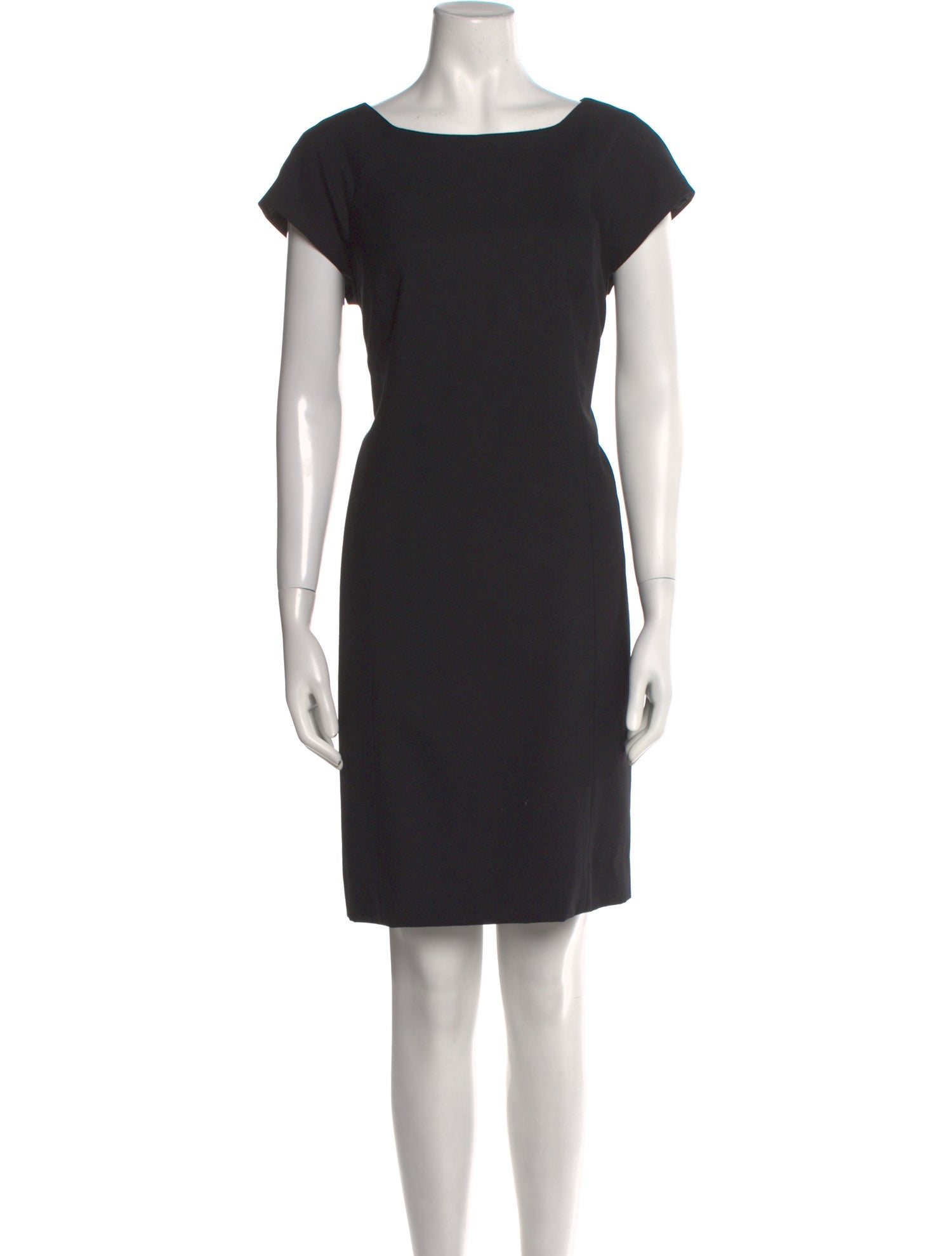 Nina Mclemore Wool Mini Dress