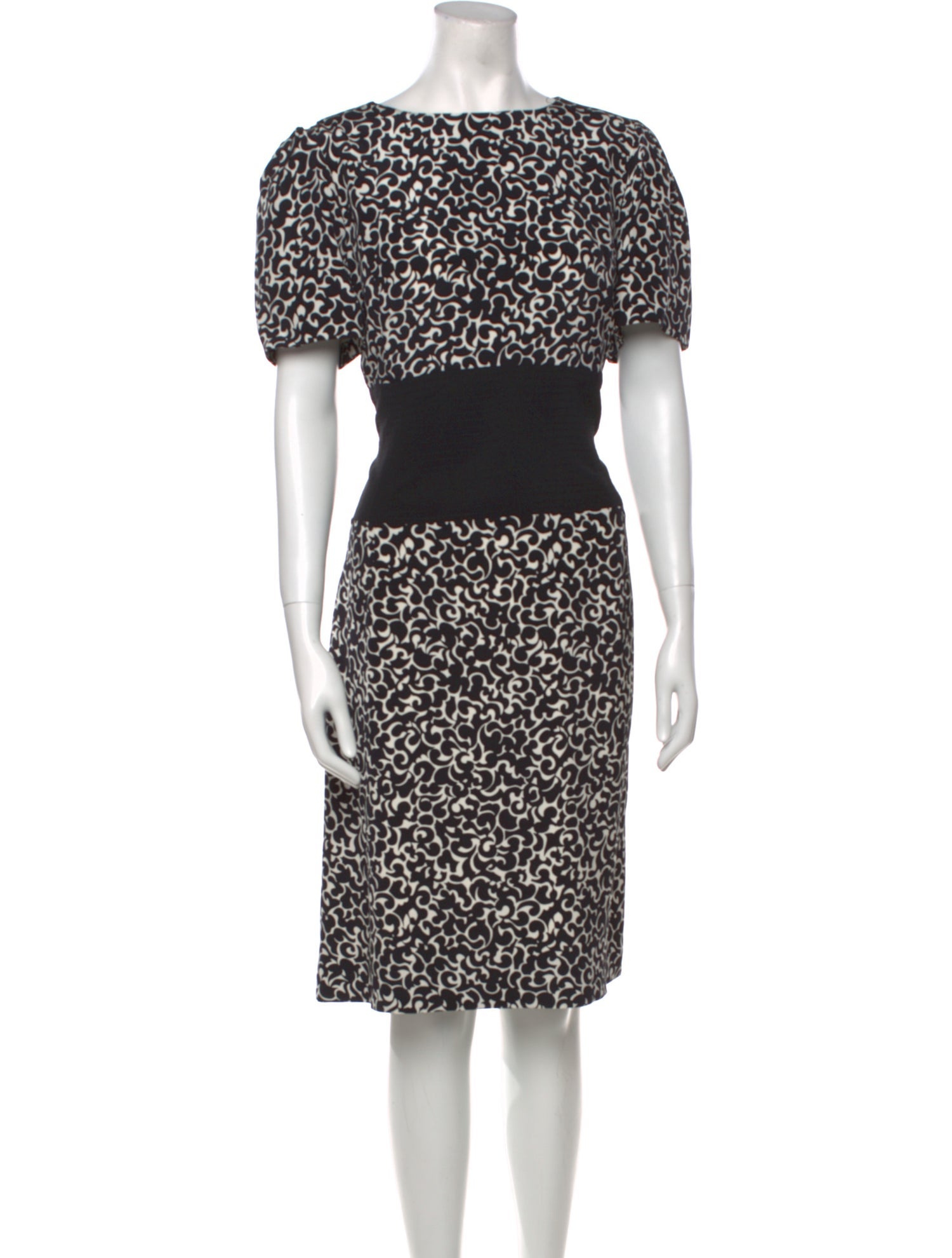 Nina Mclemore Silk Midi Length Dress w/ Tags