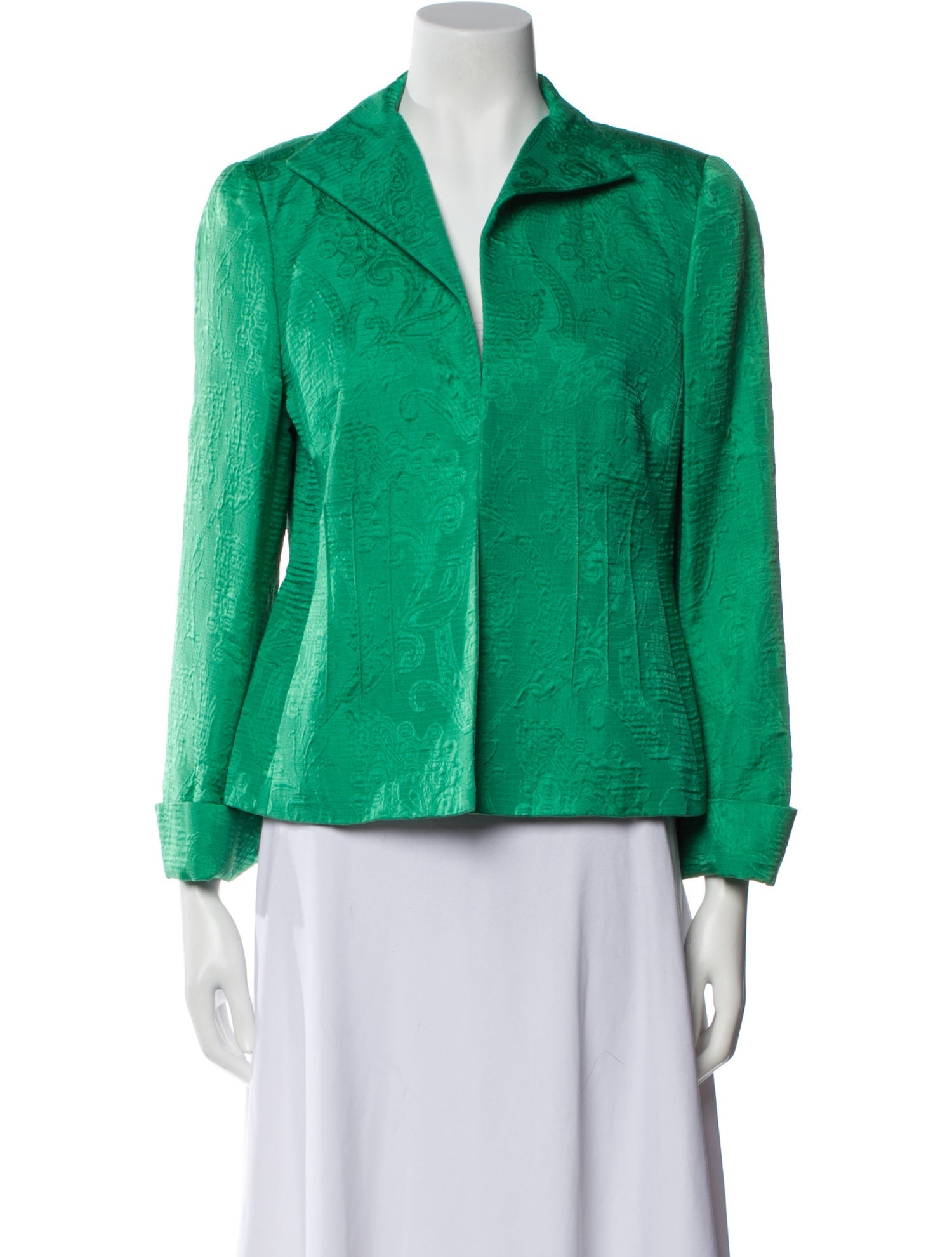 Nina Mclemore Silk Evening Jacket