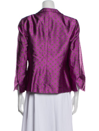 Nina Mclemore Silk Evening Jacket