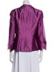 Nina Mclemore Silk Evening Jacket
