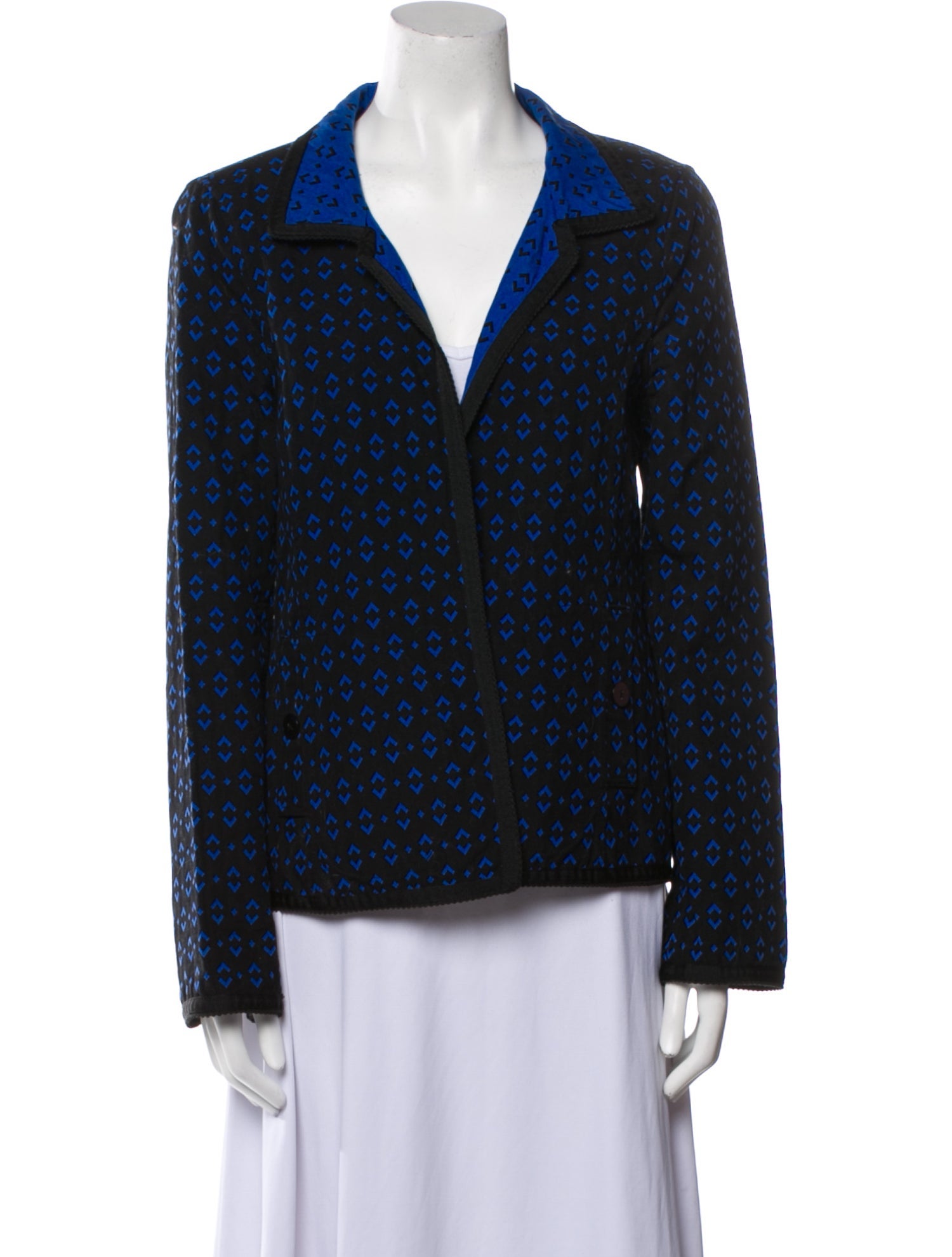 Nina Mclemore Printed Blazer