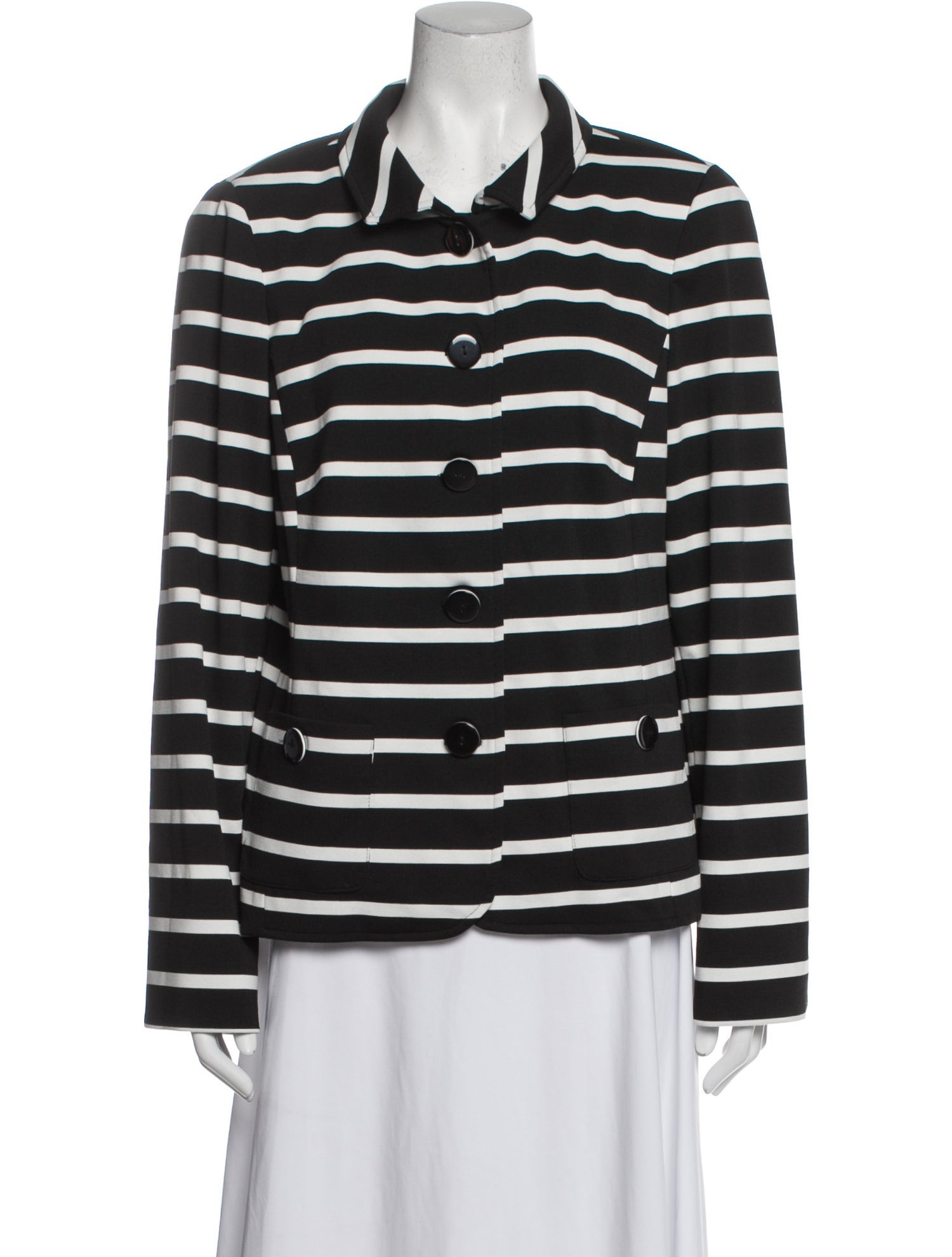 Nina Mclemore Striped Jacket