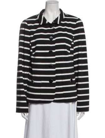 Nina Mclemore Striped Jacket