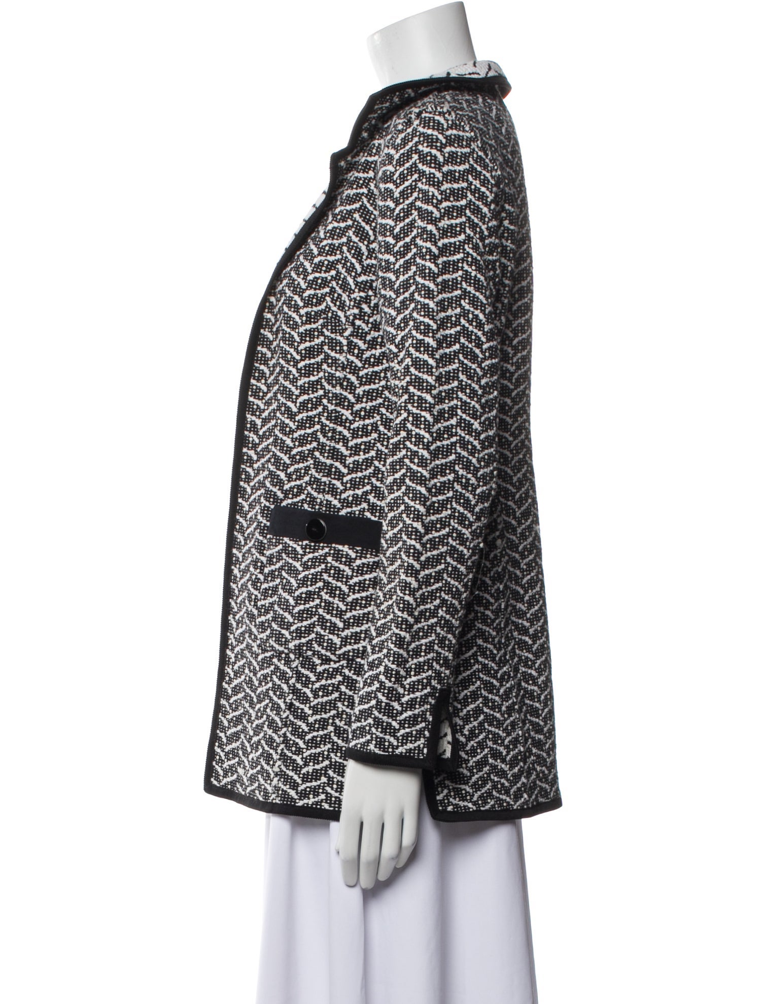 Nina Mclemore Printed Evening Jacket