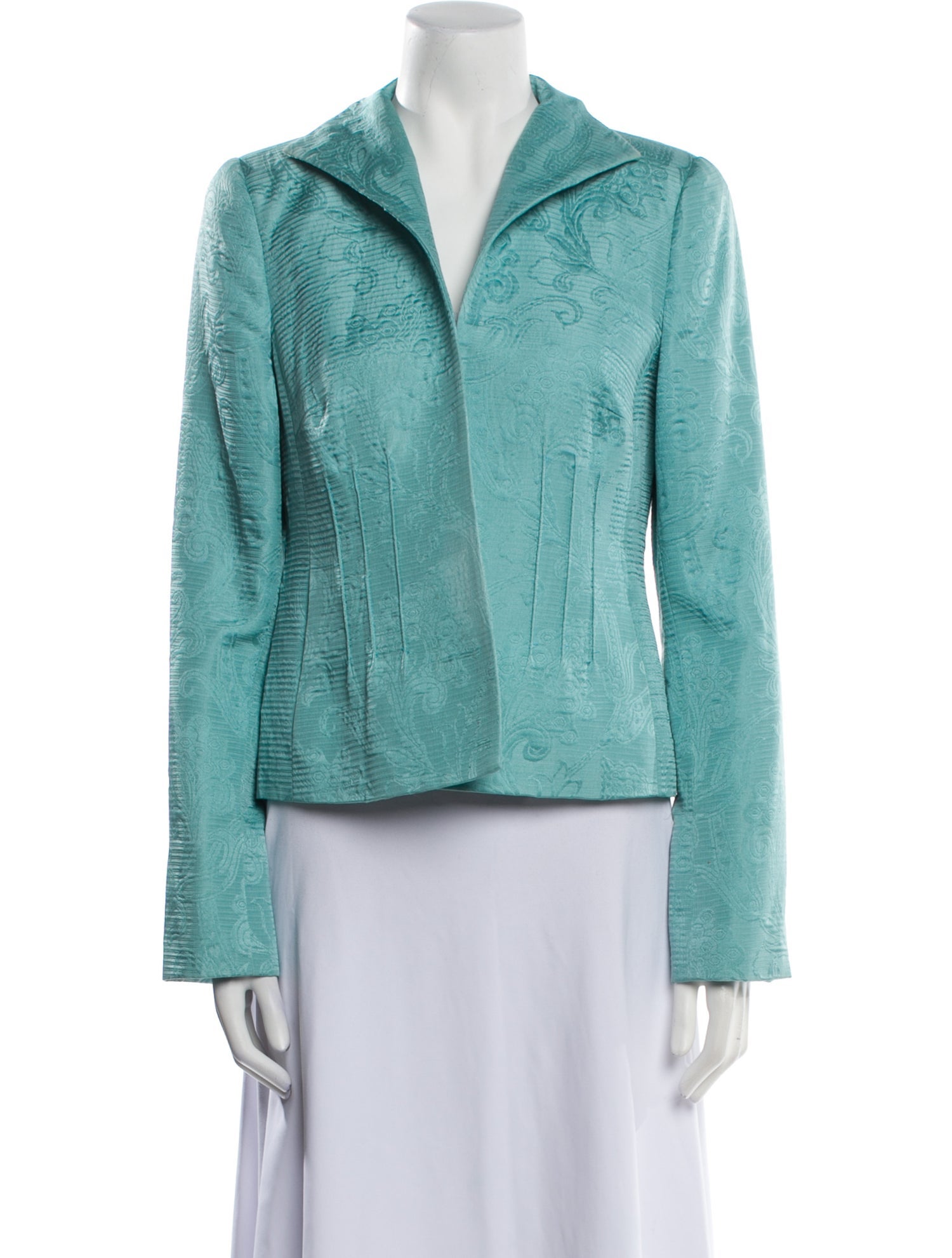 Nina Mclemore Silk Evening Jacket