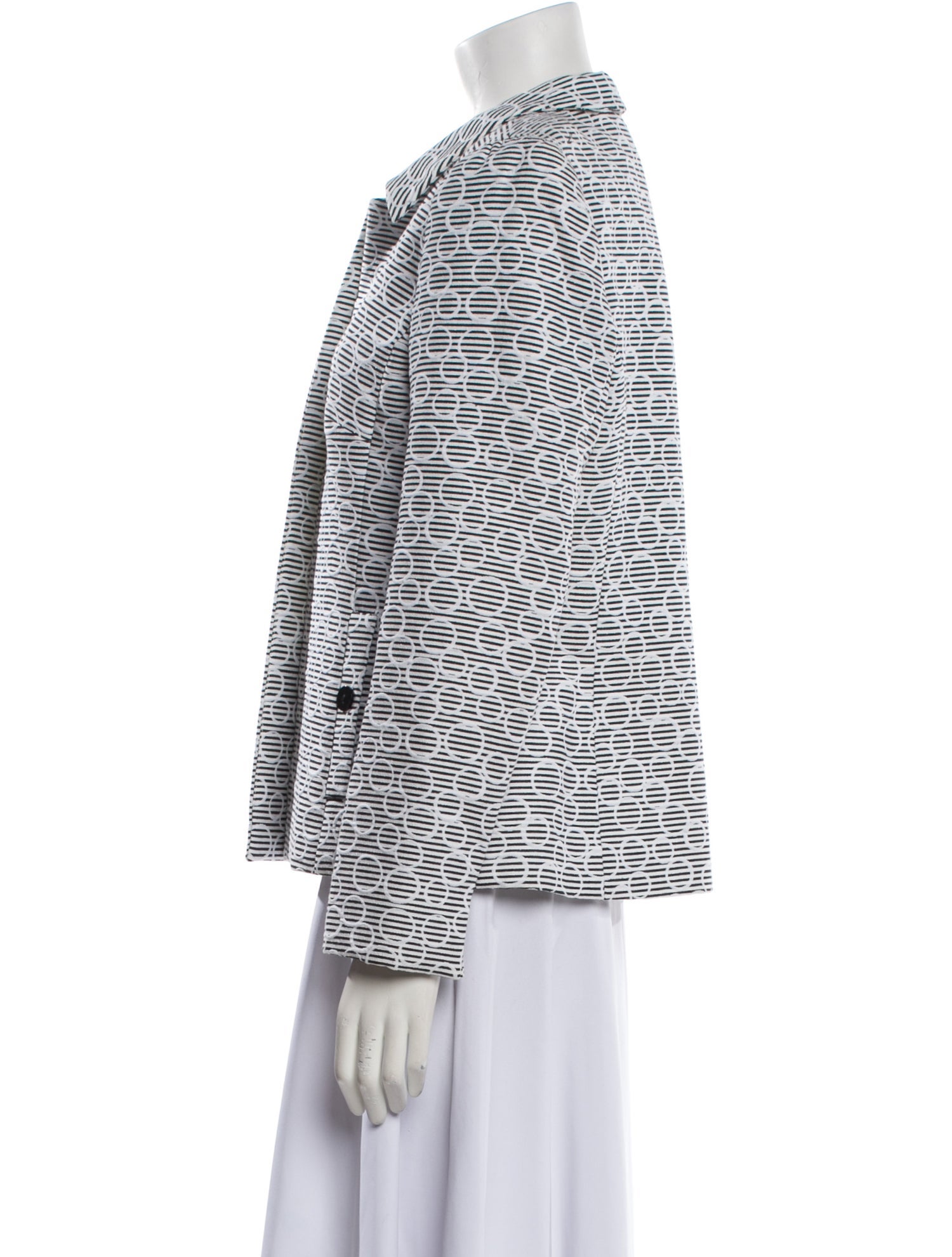 Nina Mclemore Striped Blazer