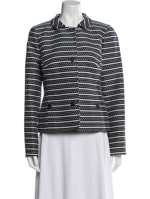 Nina Mclemore Striped Evening Jacket