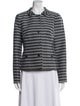 Nina Mclemore Striped Evening Jacket