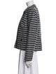Nina Mclemore Striped Evening Jacket