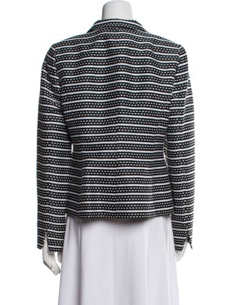 Nina Mclemore Striped Evening Jacket