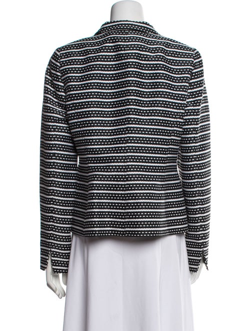 Nina Mclemore Striped Evening Jacket