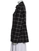 Nina Mclemore Plaid Print Jacket