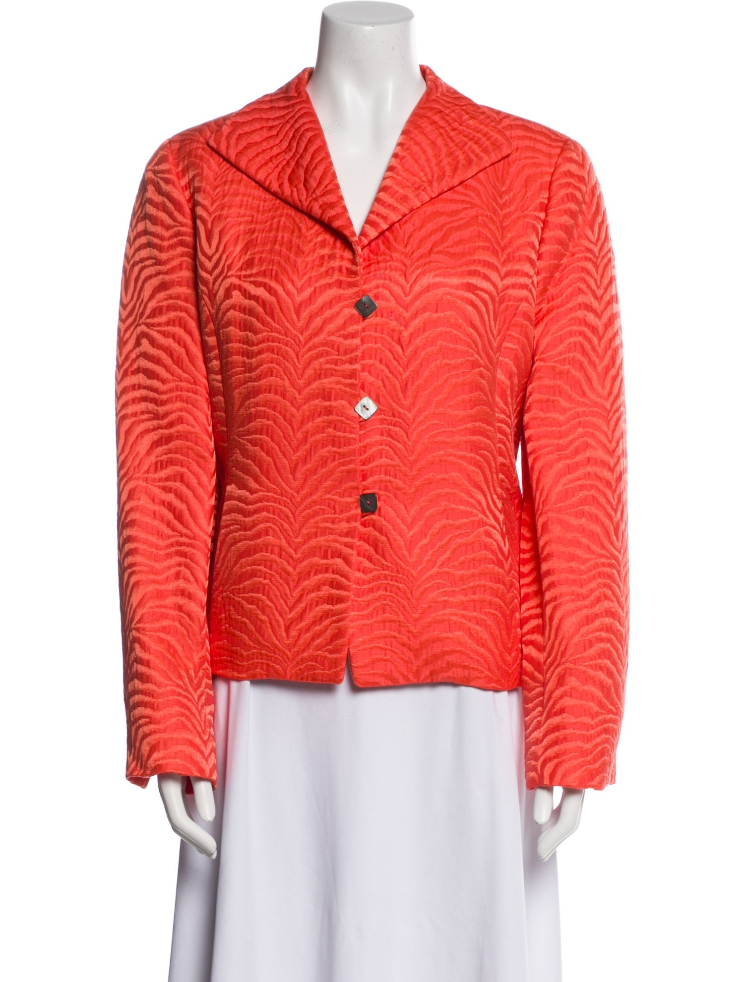 Nina Mclemore Printed Blazer