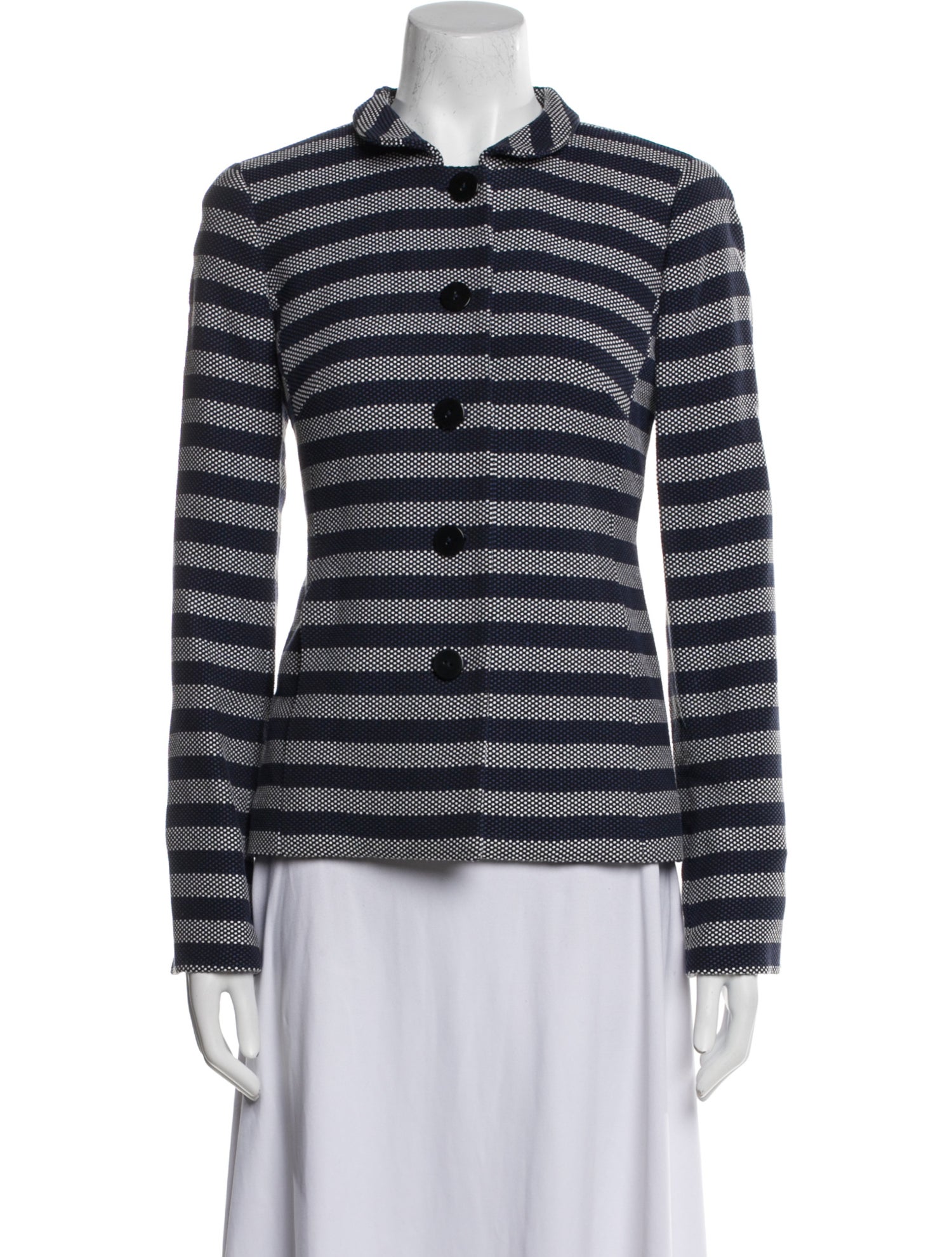 Nina Mclemore Striped Jacket