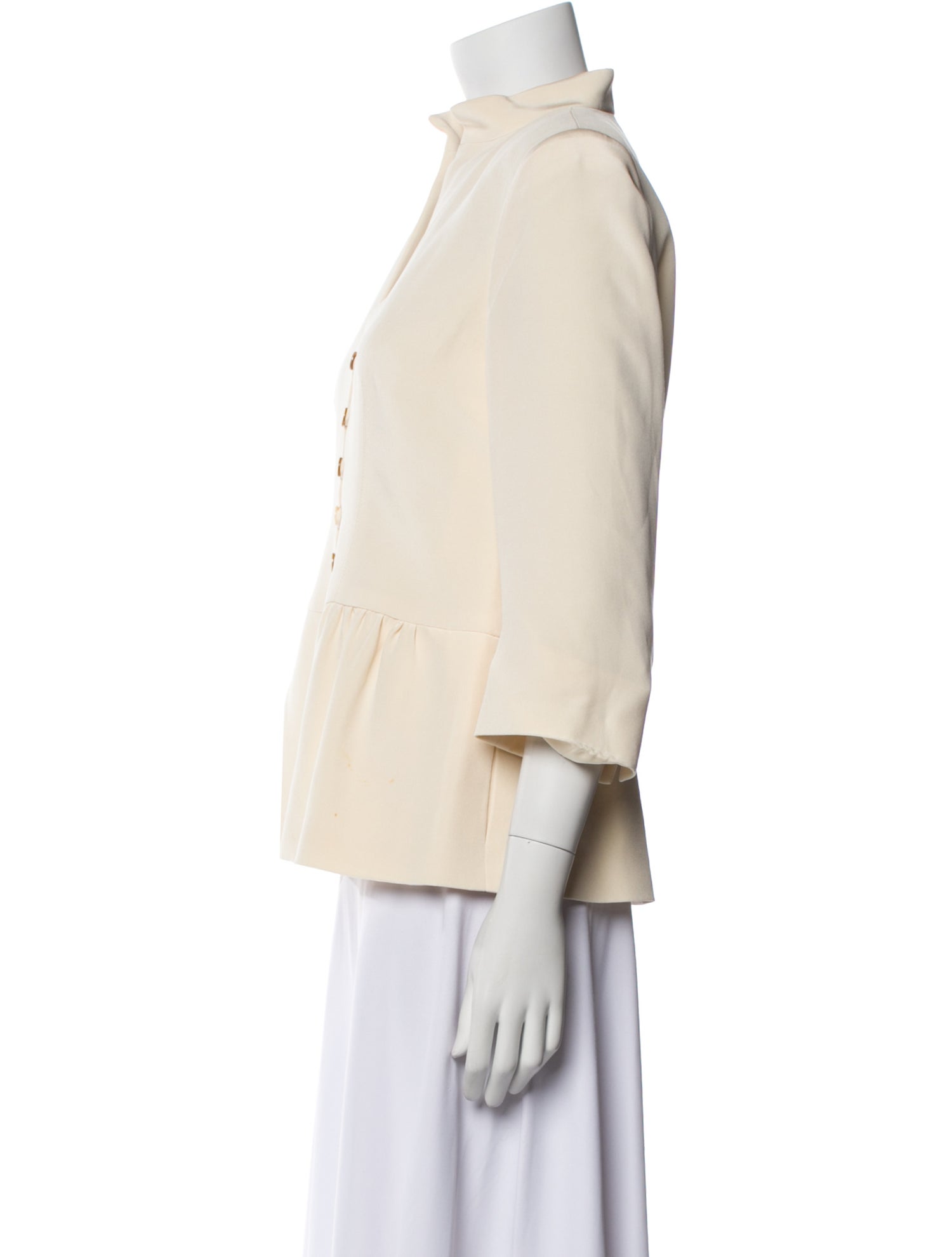 Nina Mclemore Silk Blazer