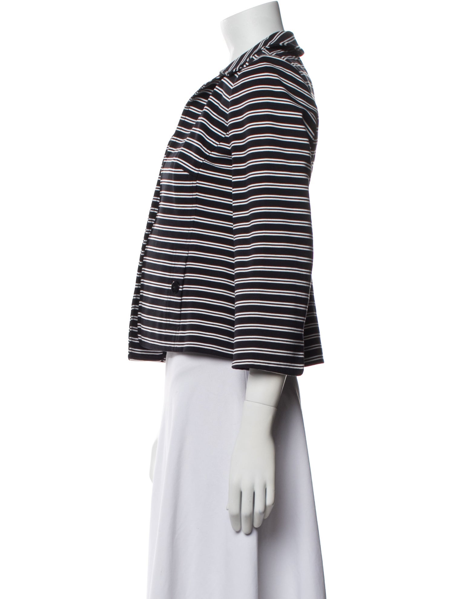 Nina Mclemore Striped Blazer