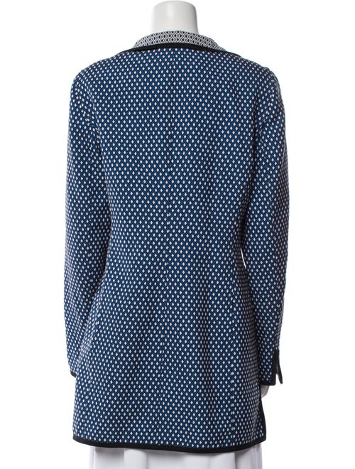 Nina Mclemore Plaid Print Blazer