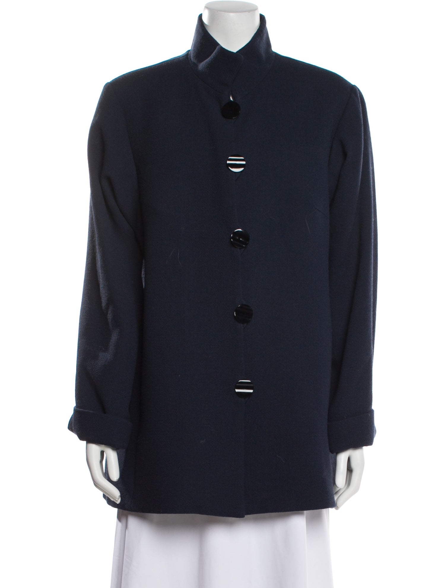 Nina Mclemore Virgin Wool Coat