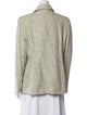 Nina Mclemore Tweed Pattern Blazer