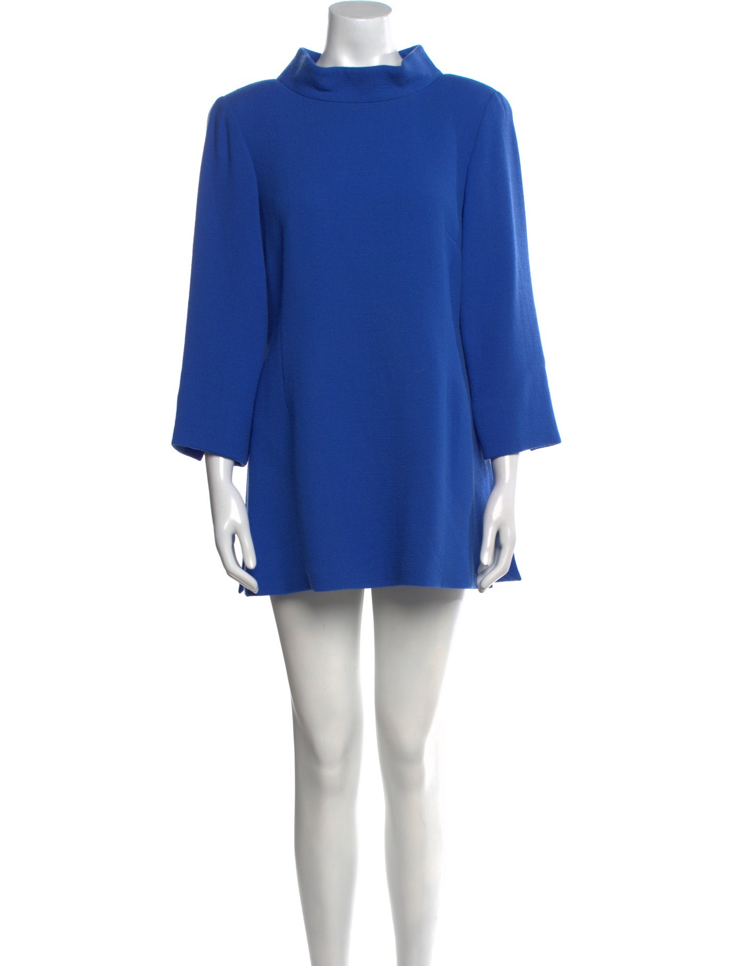 Nina Mclemore Virgin Wool Mini Dress