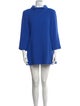 Nina Mclemore Virgin Wool Mini Dress