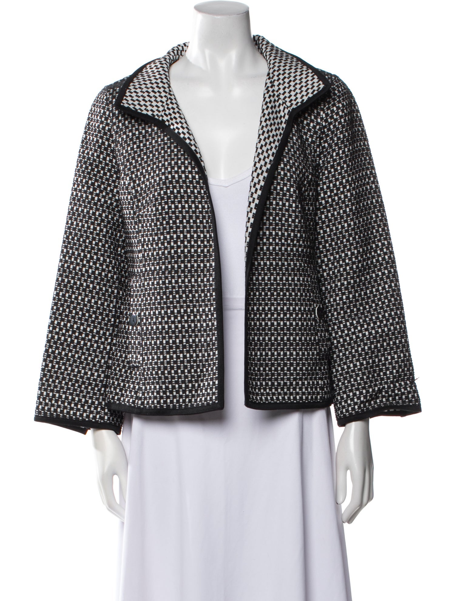 Nina Mclemore Printed Evening Jacket