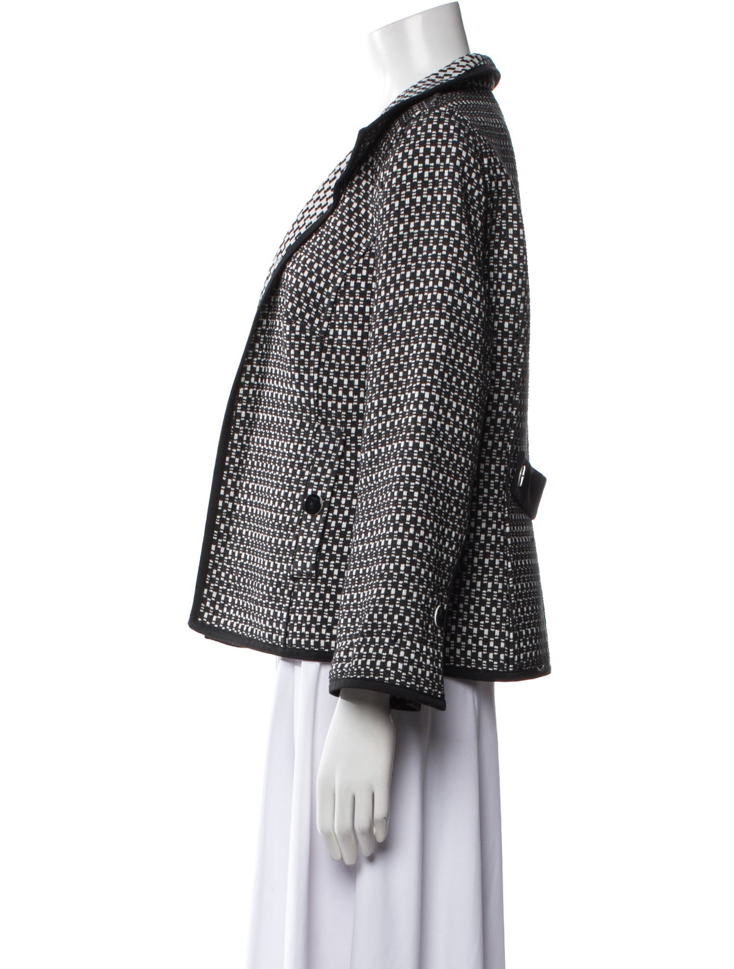 Nina Mclemore Printed Evening Jacket