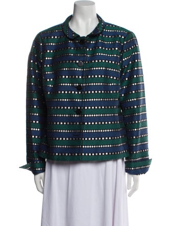 Nina Mclemore Printed Evening Jacket