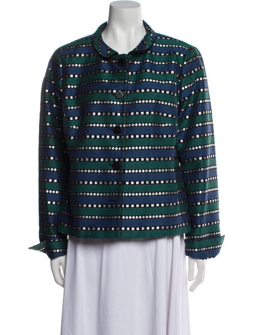 Nina Mclemore Printed Evening Jacket