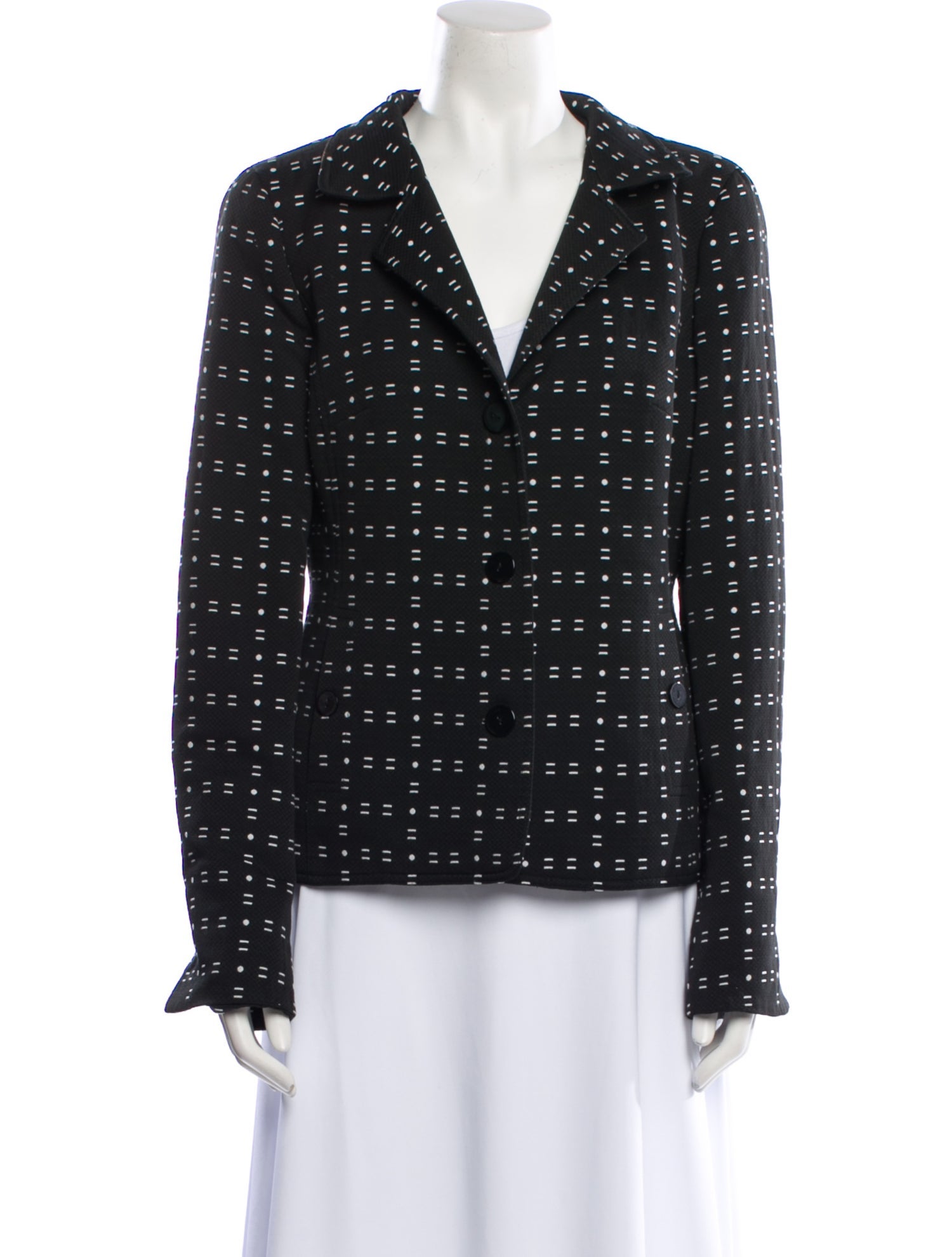 Nina Mclemore Printed Evening Jacket