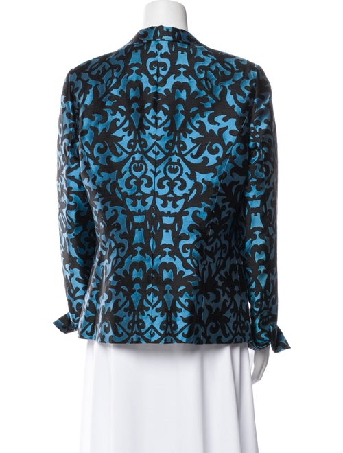 Nina Mclemore Silk Printed Jacket