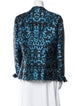 Nina Mclemore Silk Printed Jacket