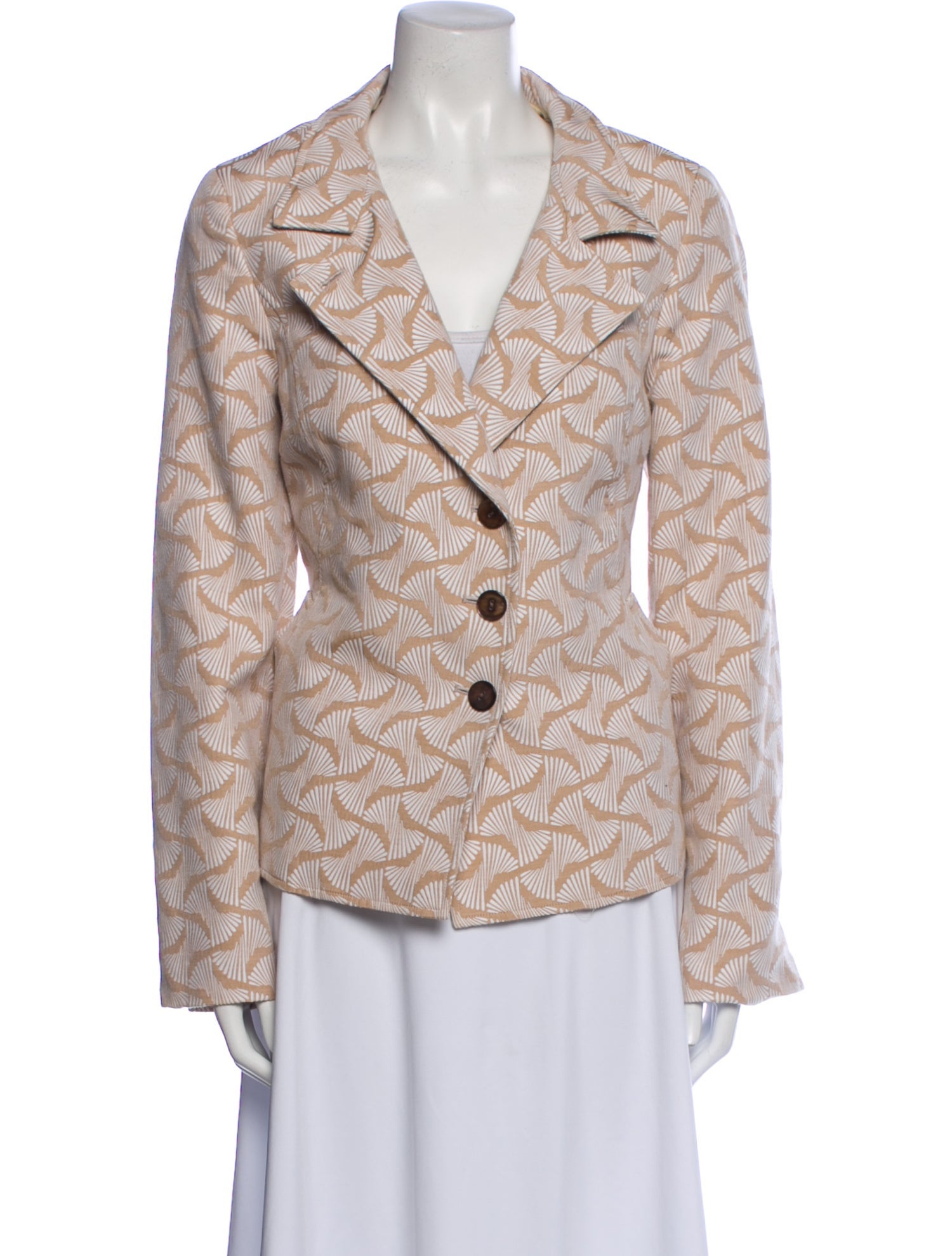 Nina Mclemore Printed Blazer