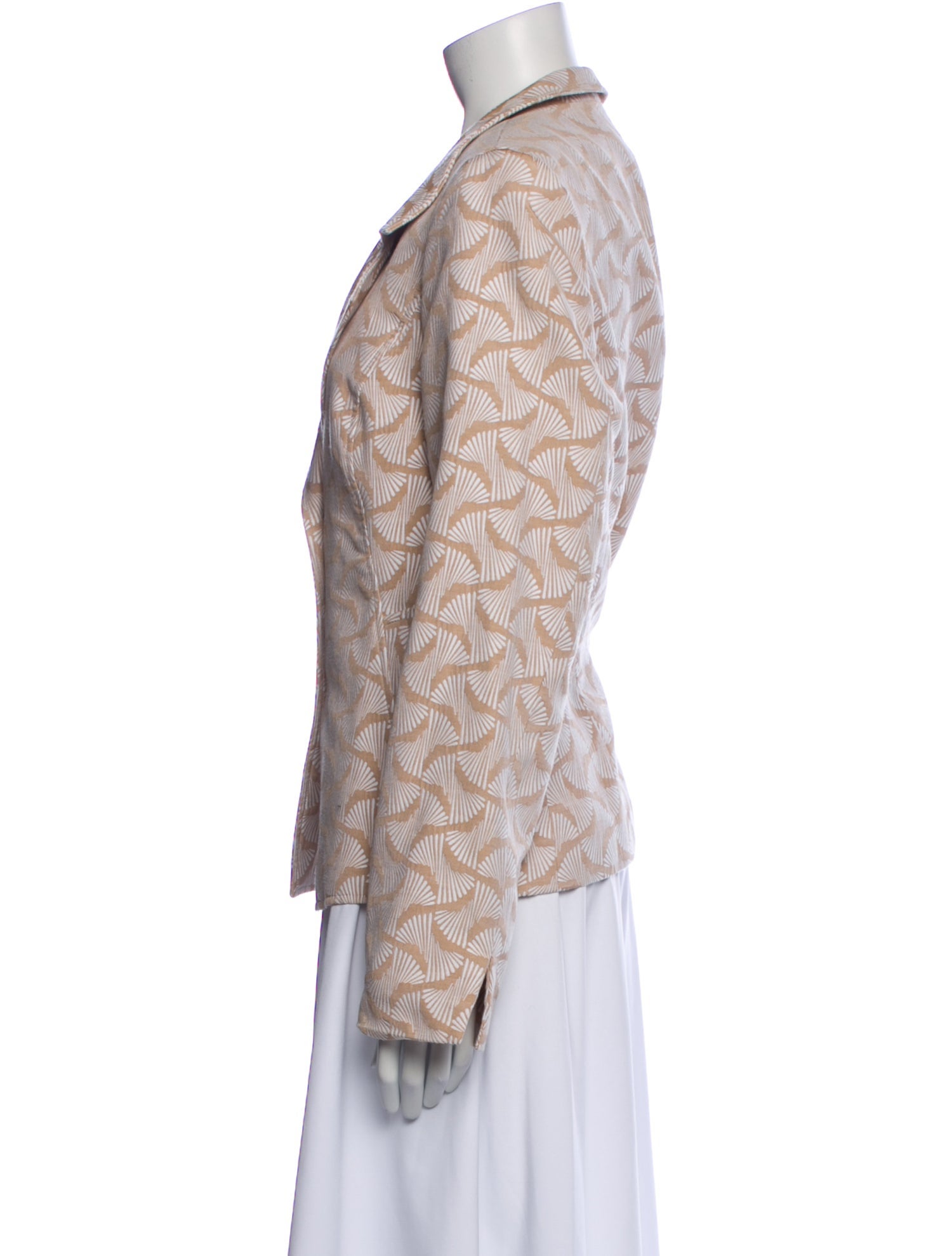 Nina Mclemore Printed Blazer