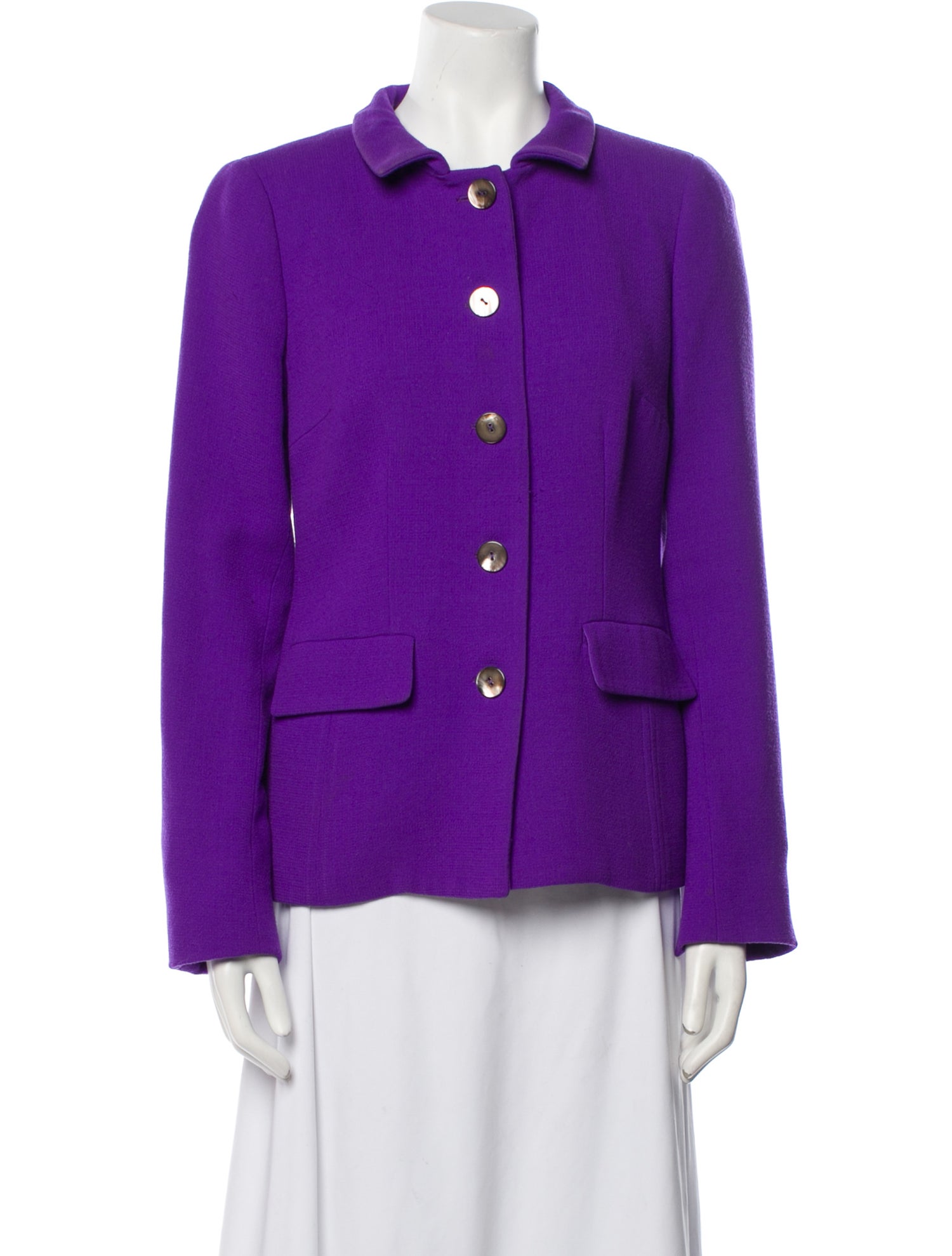 Nina Mclemore Wool Evening Jacket