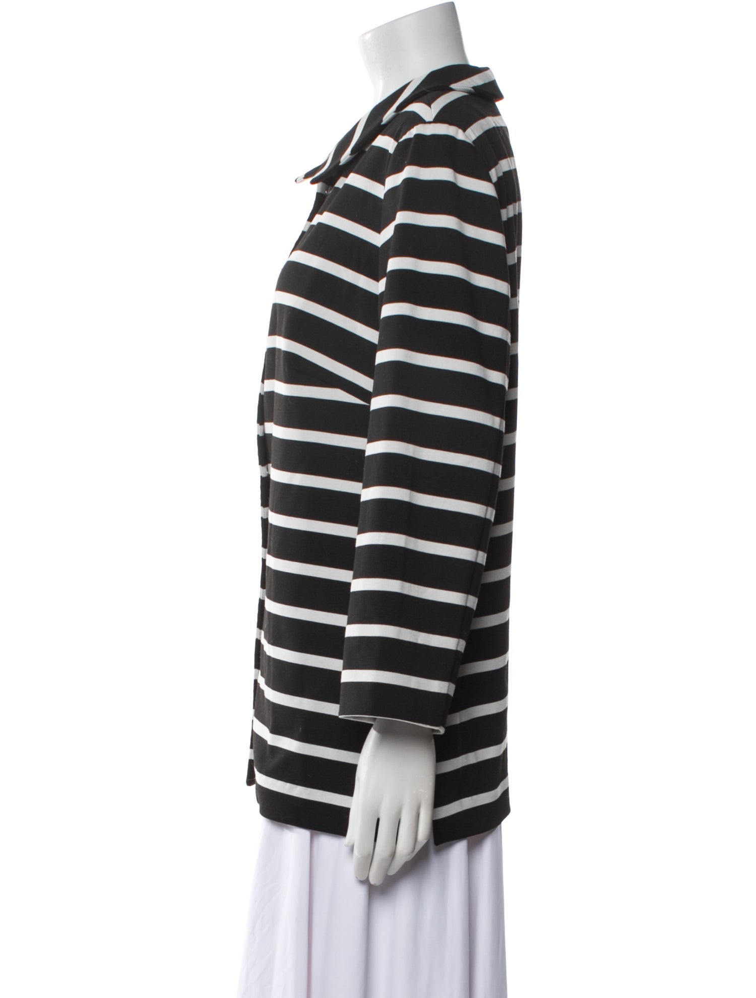 Nina Mclemore Striped Evening Jacket