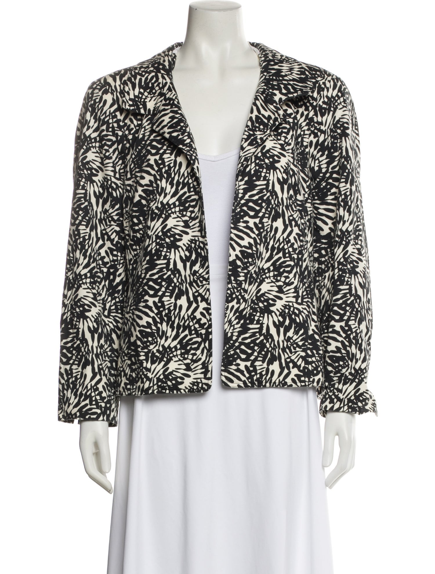 Nina Mclemore Printed Evening Jacket