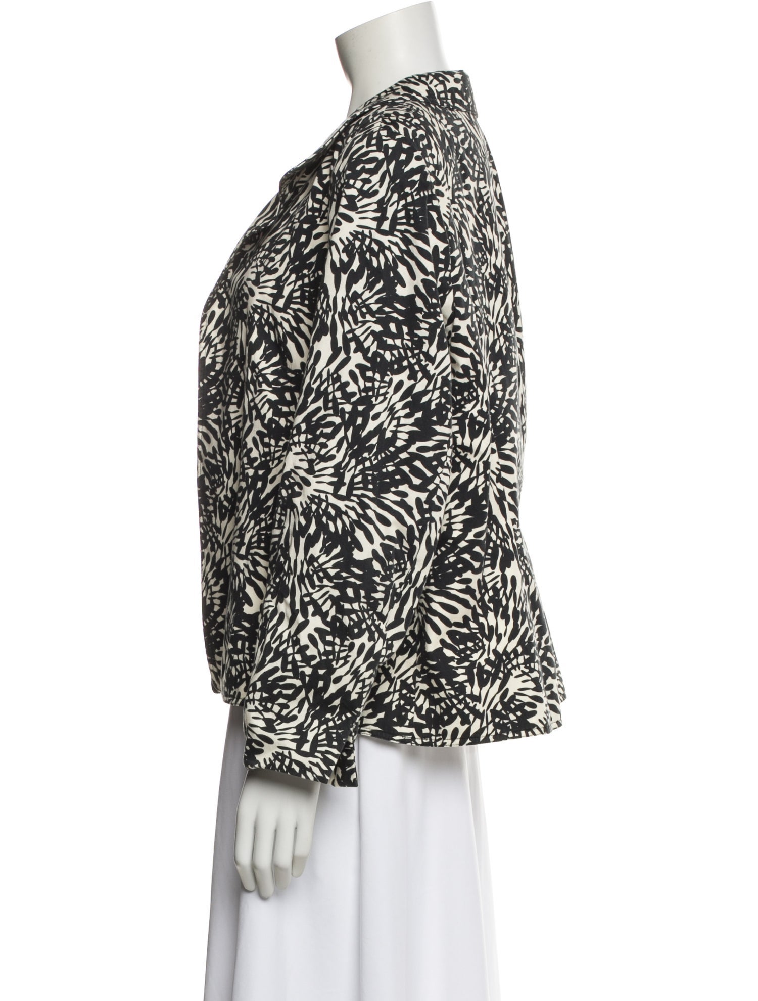 Nina Mclemore Printed Evening Jacket